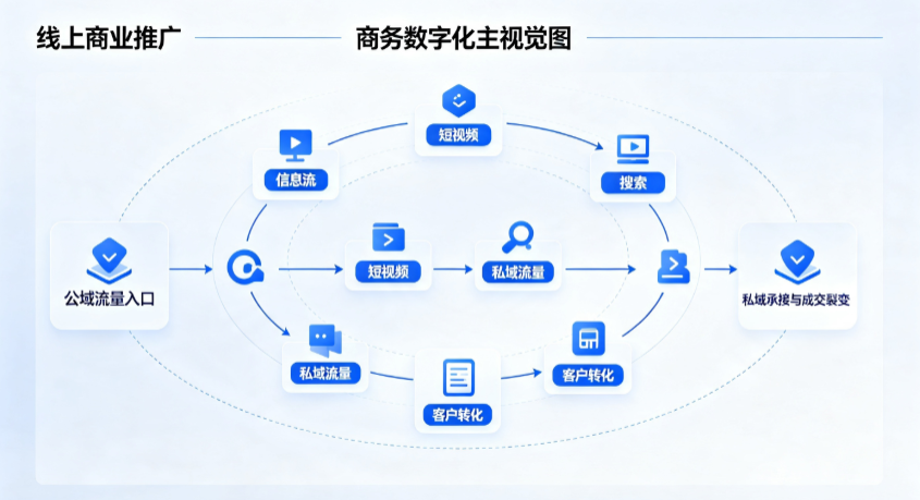 壤塘县线上商业推广怎么做？全域流量闭环搭建与低成本转化实战指南